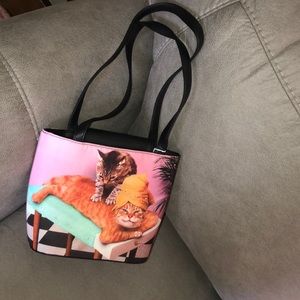 Vintage cat purse